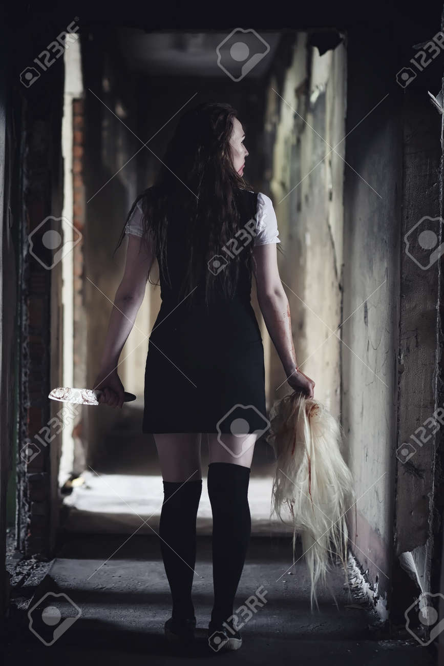 asian ghost girl Dair haired naked slim girls