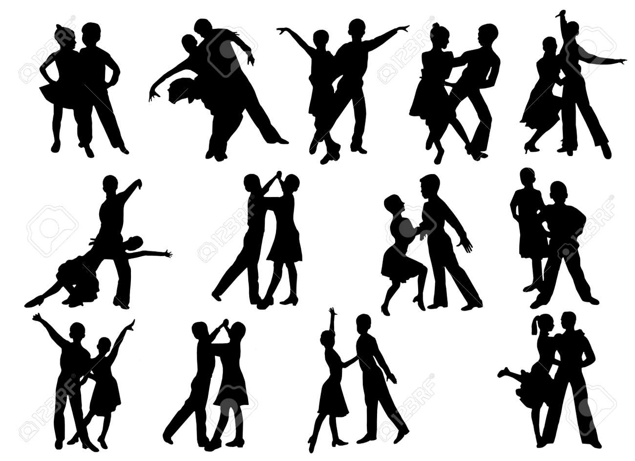 異なるポーズで踊る人々 のイメージ の写真素材 画像素材 Image 異なるポーズで踊る人々 のイメージ の写真素材 画像素材 Image