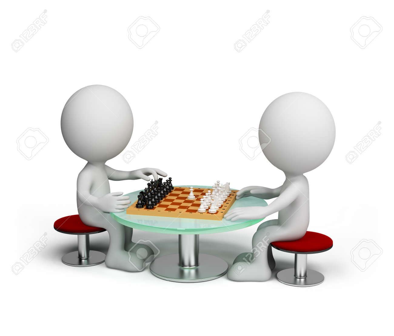 5,359 Two People Chess Game Images, Stock Photos, 3D objects, & Vectors