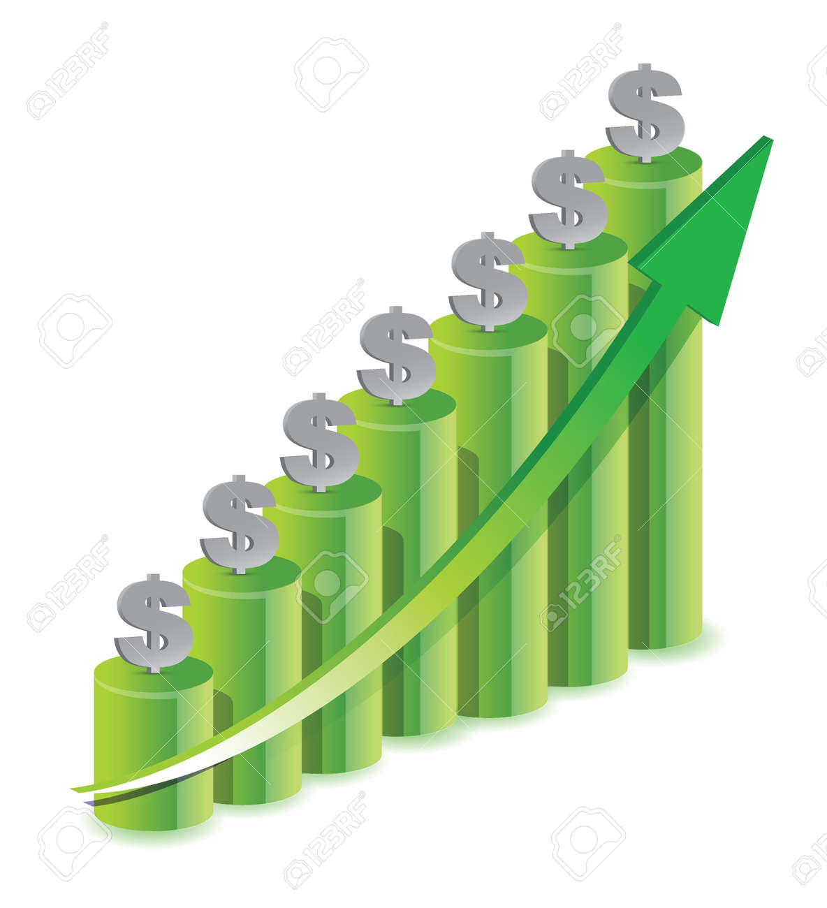 money icon color graph