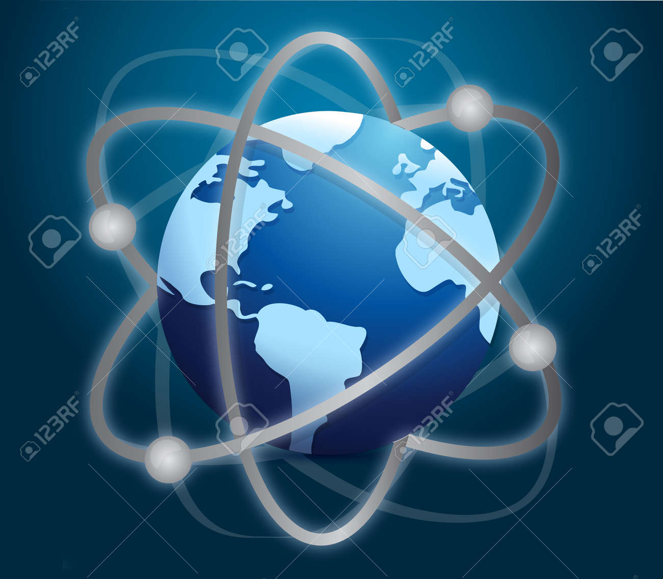 グローバル ビジネス イラスト グラフィック デザインのインターネット概念 の写真素材 画像素材 Image