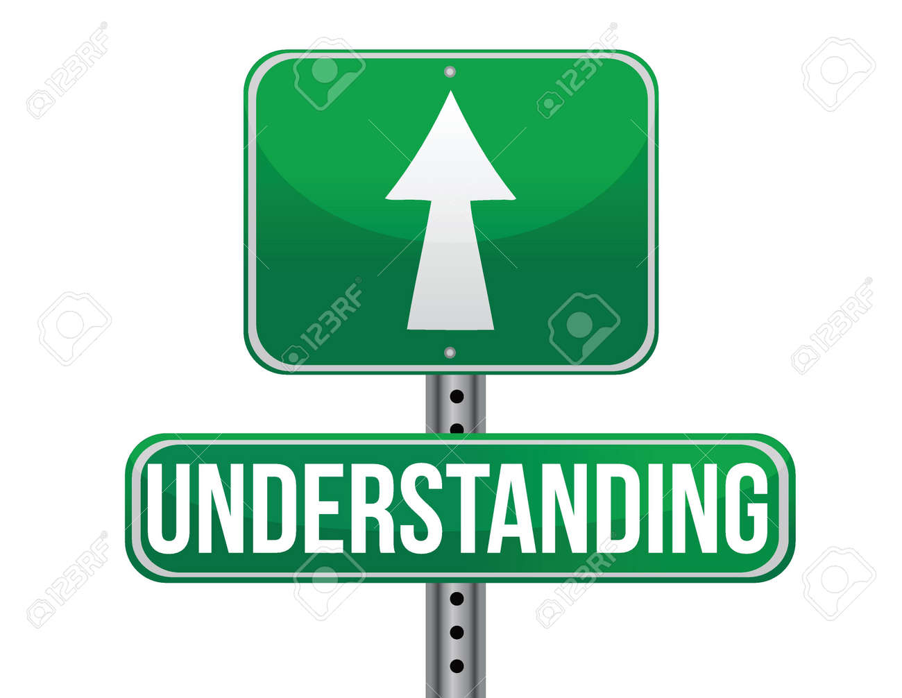 understanding road sign illustration design over a white background - 19311177 understanding road sign illustration design over a white background - 19311177