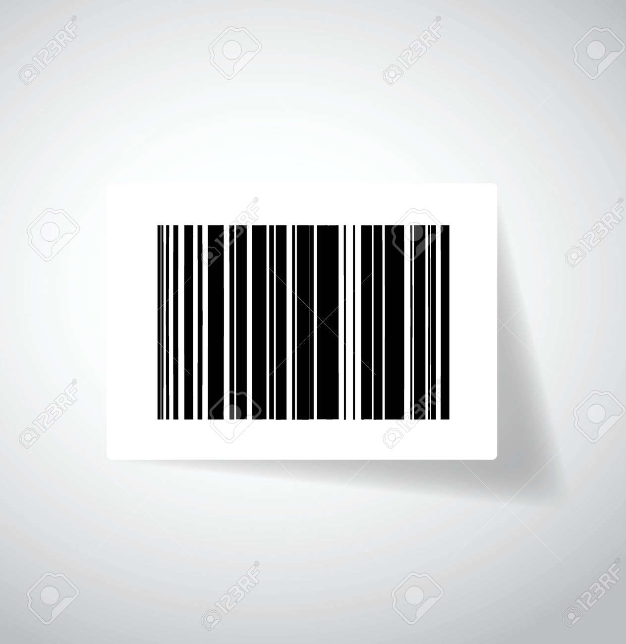barcode sticker design
