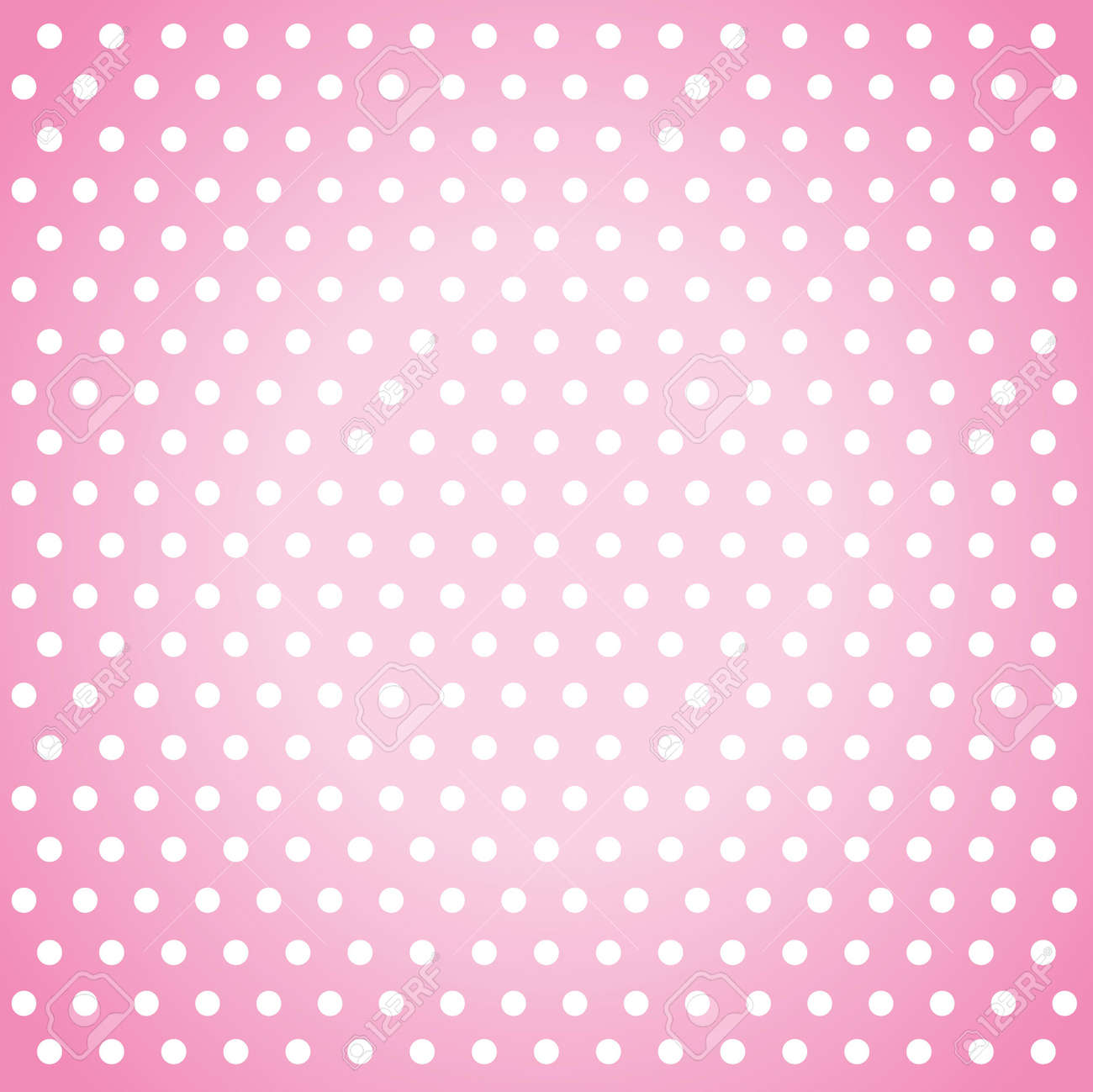 ピンクの背景にカラフルなドット イラスト デザインのイラスト素材 ベクタ Image