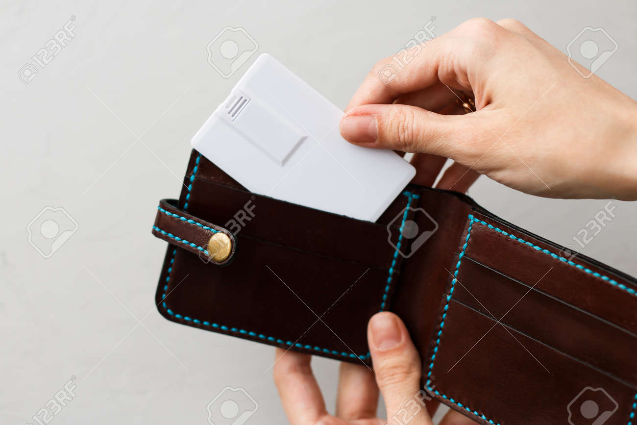 Download Visiting Calling Cards Mockup Sleeve Cardholder Pocket Clear Stock Photo Picture And Royalty Free Image Image 97269524