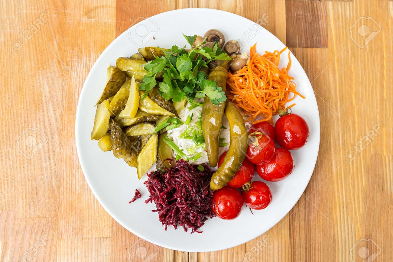 Cucumbers in Korean with carrots Cucumbers in Korean with carrots