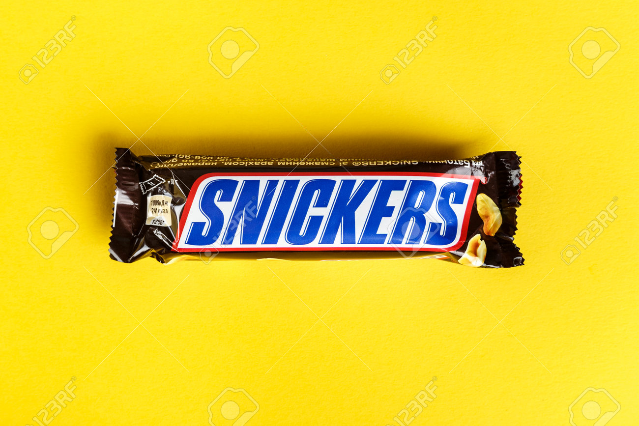 yellow snickers
