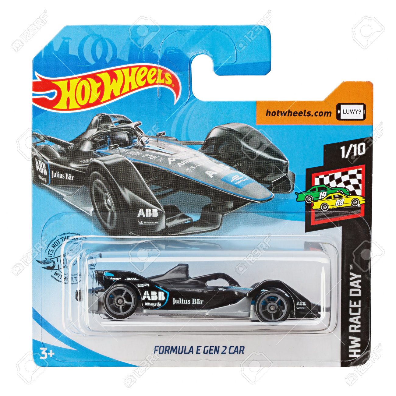formula e model car