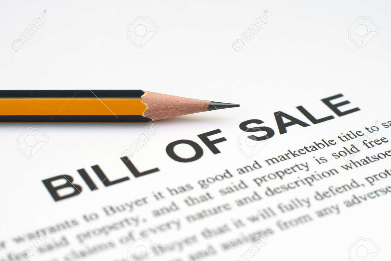 bill of sale stock photo picture and royalty free image image