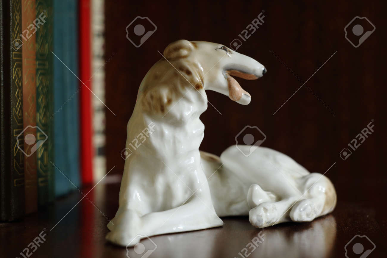 犬置物 バセットハウンド ランプ 年代物 レトロ