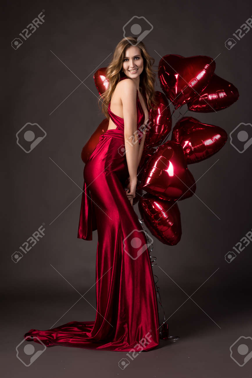 tall satin dress