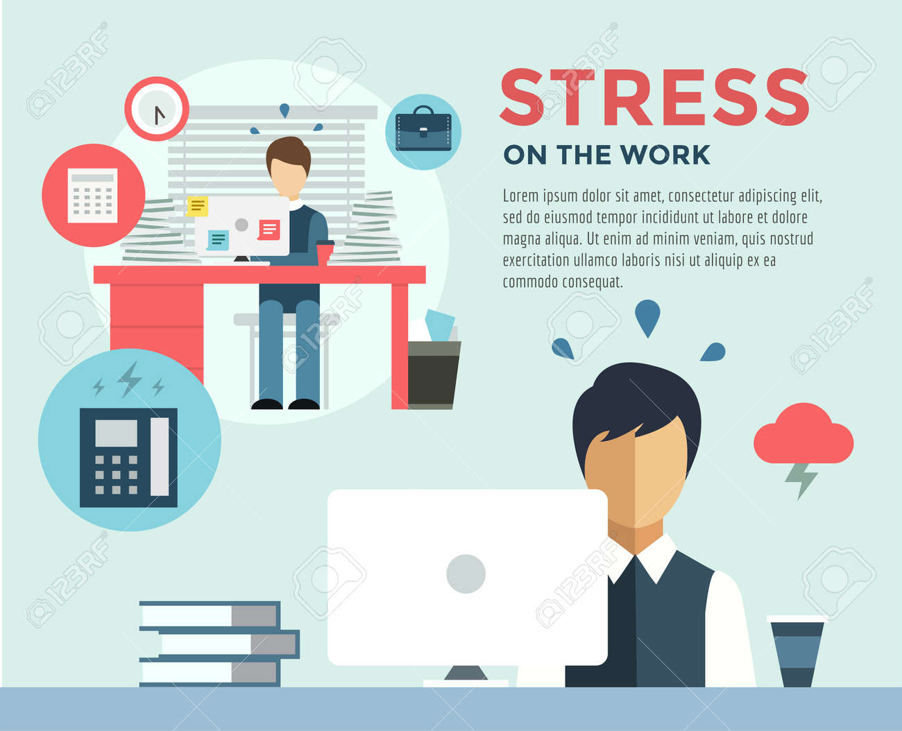 new job stress