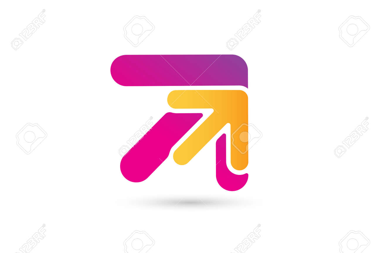 vector arrow icon arrow abstract logo template up arrow cursor