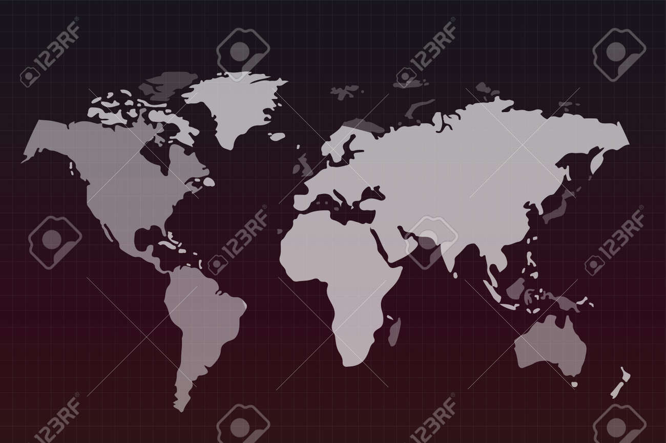 vector world vector map globe earth texture map globe vector map view from space globe earth silhouette technology background geography world vector