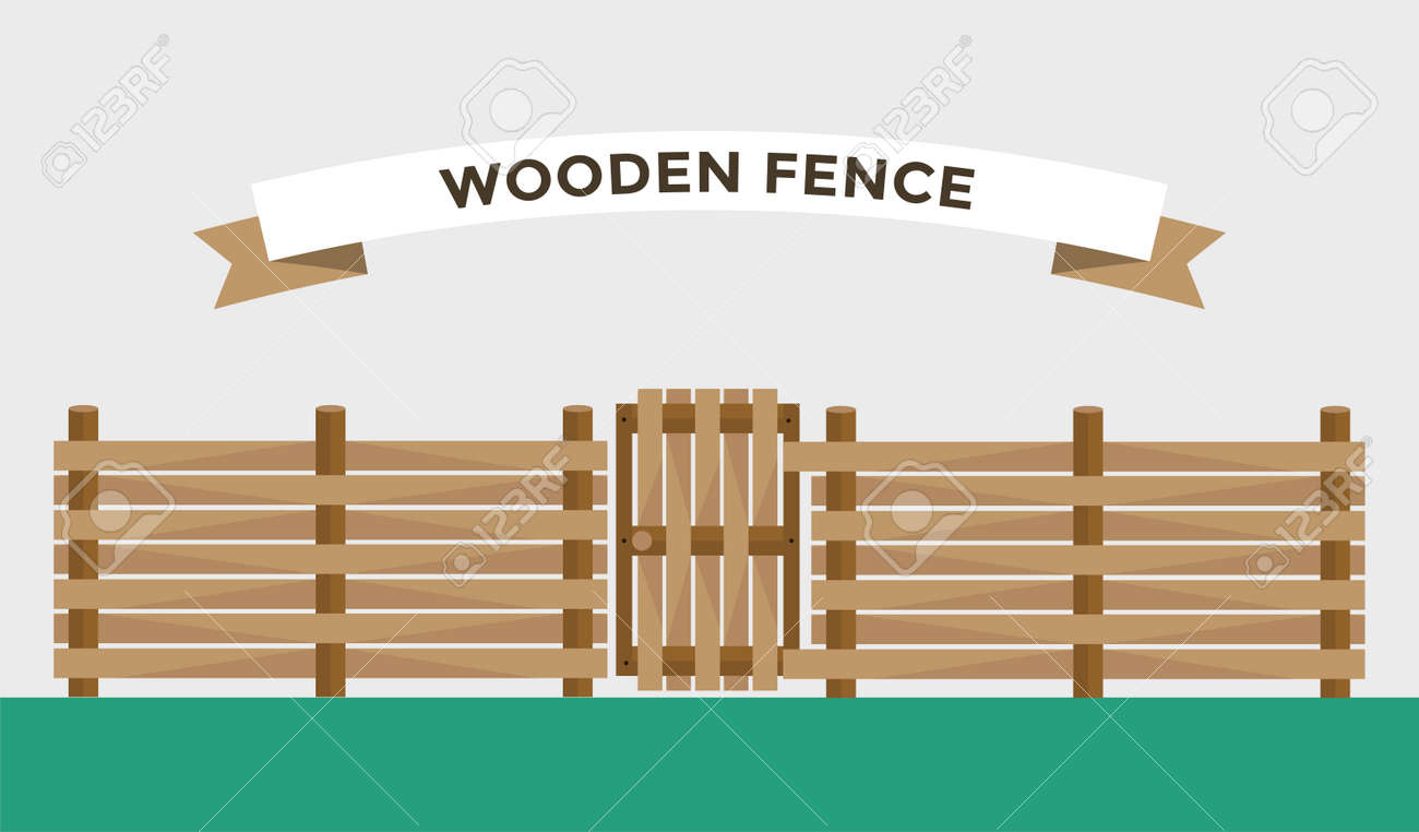 Picket Fence Vector Picket Fence Vector