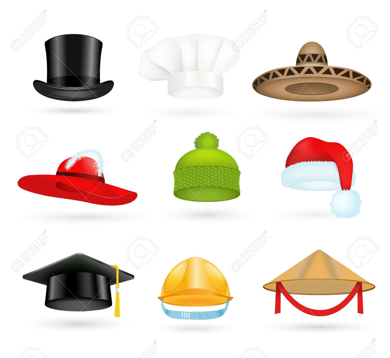 santa hat baseball cap