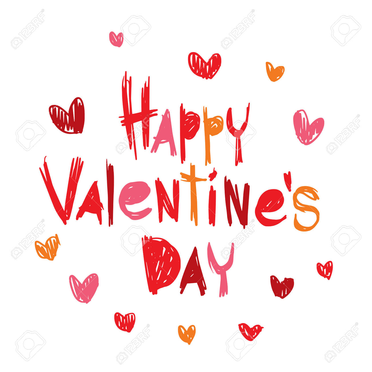 valentines card layout