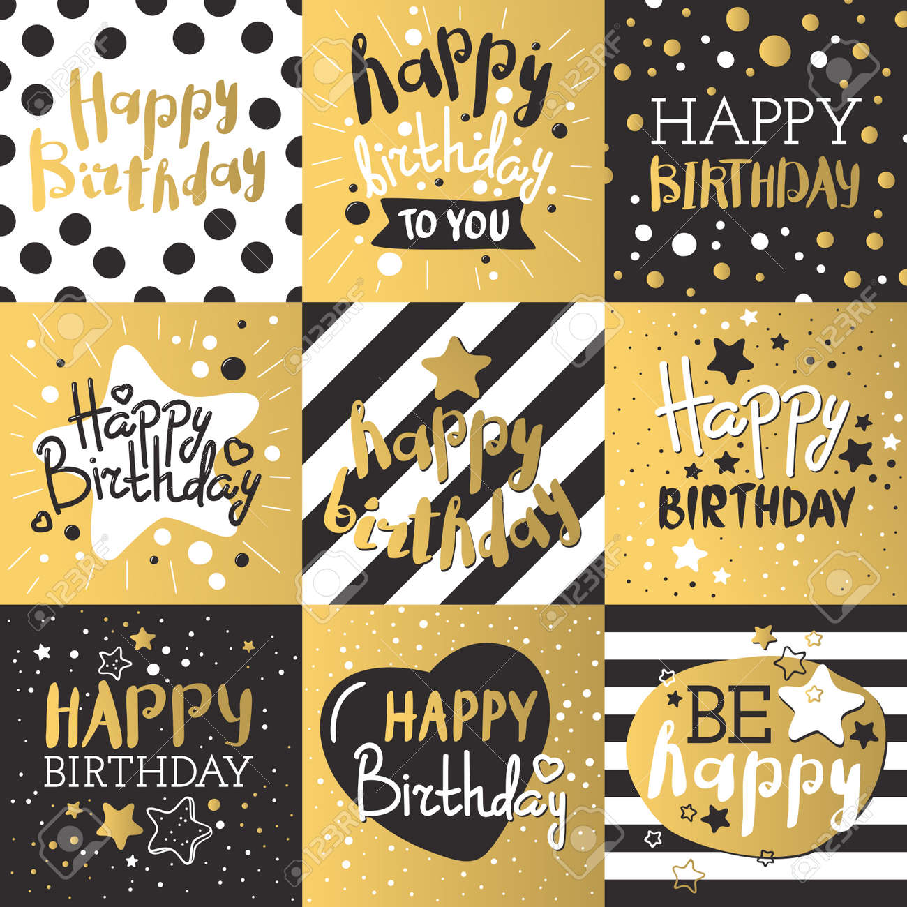 beautiful birthday invitation cards design gold and black colors birthday invitation cards designs