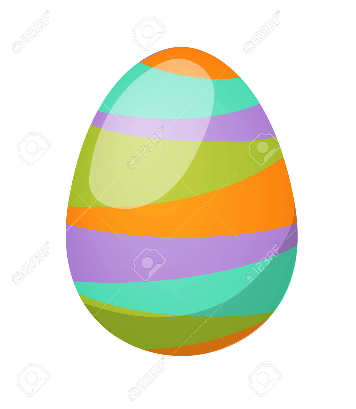 Color De La Decoración De Pascua Del Resorte De Dibujos Animados De Huevo Y La Ilustración Vectorial Símbolo Plano De Huevo Alimentos. Huevo De Pascua Colorido Pintado Tradicional Comida Pascua, Huevo De Color De La Decoración De Pascua Del Resorte De Dibujos Animados De Huevo Y La Ilustración Vectorial Símbolo Plano De Huevo Alimentos. Huevo De Pascua Colorido Pintado Tradicional Comida Pascua, Huevo De