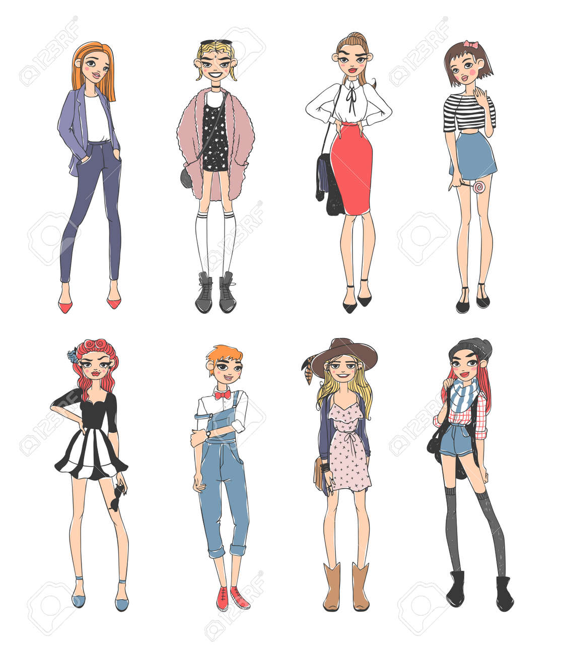 若く美しいファッションの女の子服を着てカジュアルなスケッチ魅力のスタイリッシュな服 女の子服のスケッチに見えるモデル ファッション カジュアルな女の子 の純粋な美しさの漫画は フラットのベクトル図をスケッチします のイラスト素材 ベクタ Image 若く美しいファッションの女の子服を着てカジュアルなスケッチ魅力のスタイリッシュな服 女の子服のスケッチに見えるモデル ファッション カジュアルな女の子 の純粋な美しさの漫画は フラットのベクトル図をスケッチします のイラスト素材 ベクタ Image
