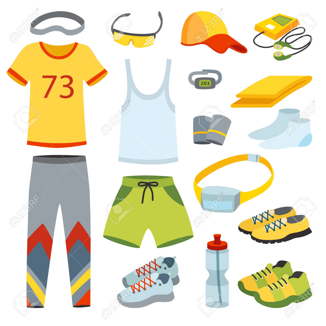 sport running clothes runner