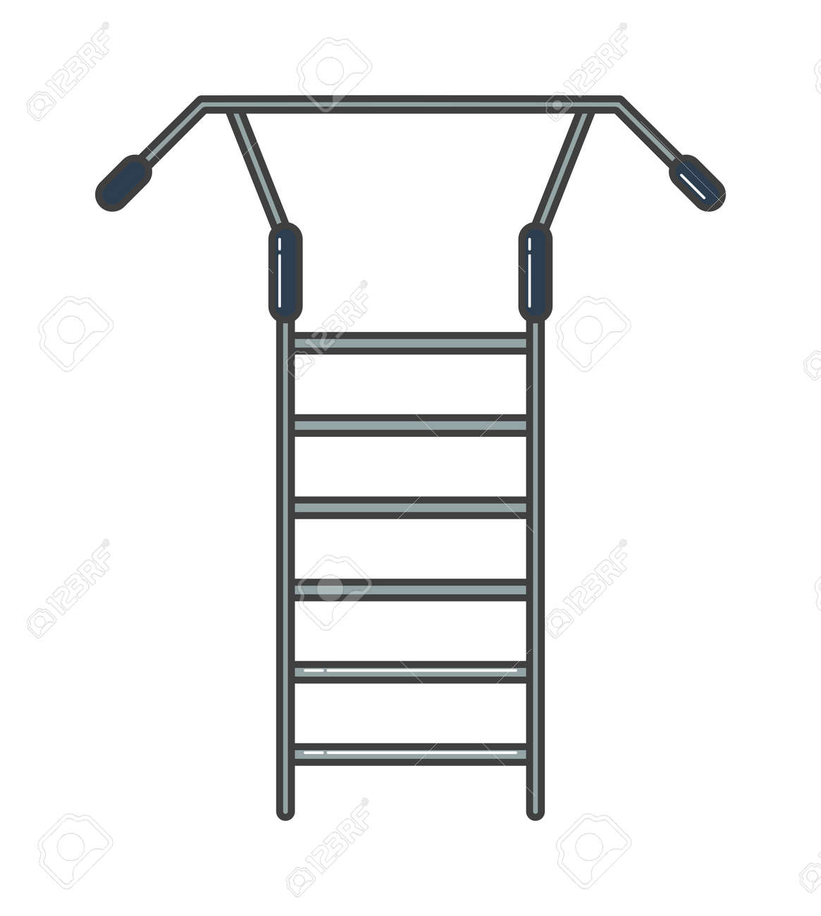 Escalera Escalera De Gimnasia Deportiva O La Gimnasia Sueca Pared