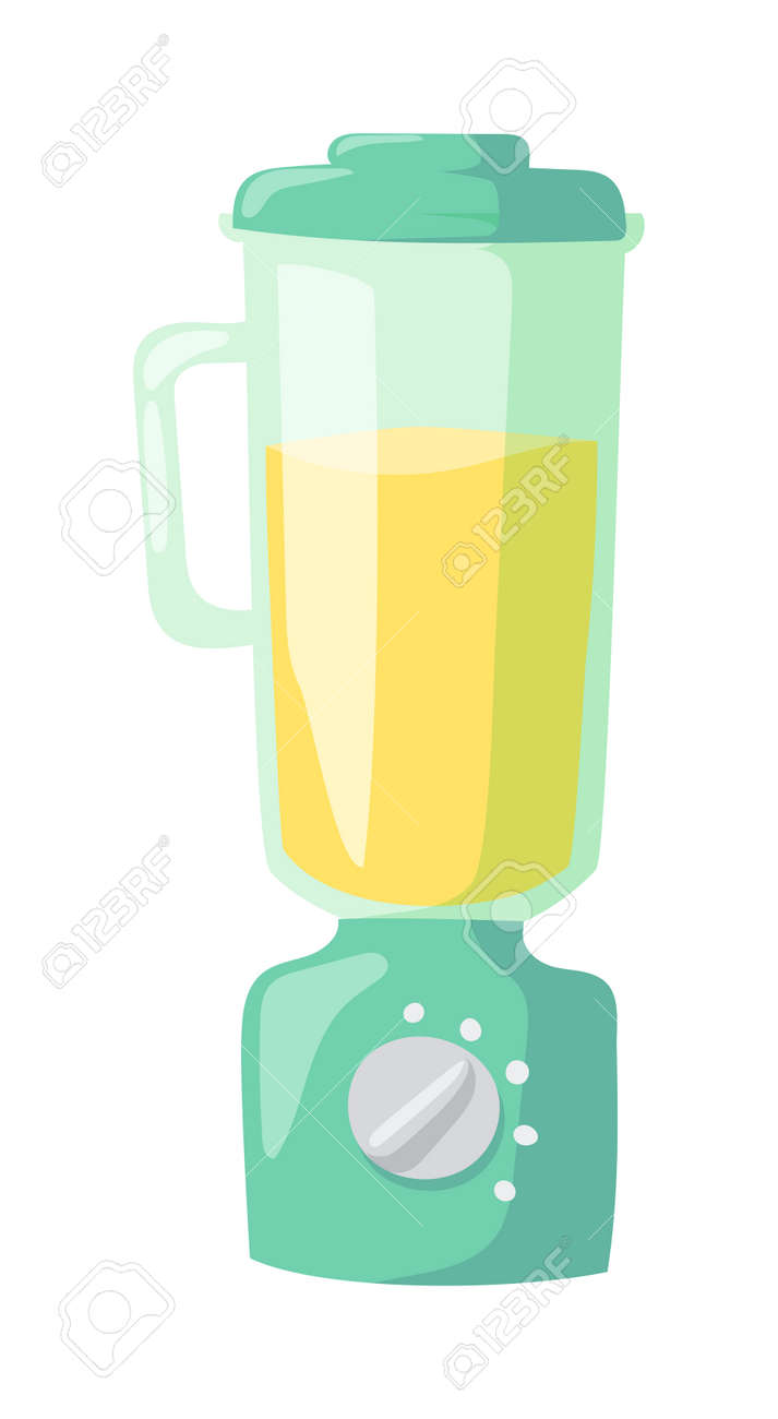 ジュース キッチン ミキサー マシン キッチン ミキサー健康食品ミックス ドリンクを作るは簡単 キッチン ミキサーを振る料理します スープ キッチン ミキサー家電機器フラット ベクトルを調理するための装置 のイラスト素材 ベクタ Image