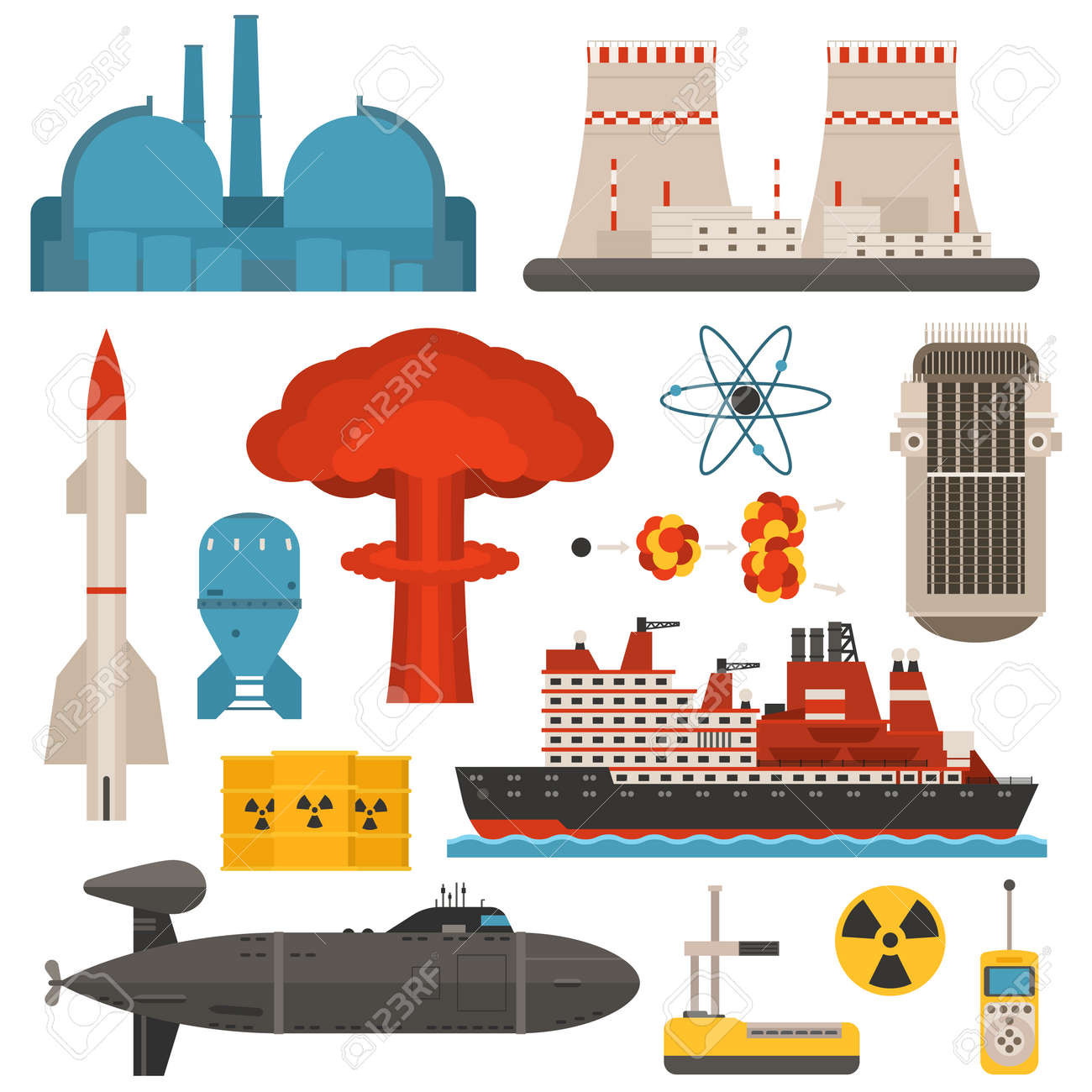 Fossil Fuel Power And Renewable Energy Generating Electricity Royalty Free Cliparts Vectors And Stock Illustration Image