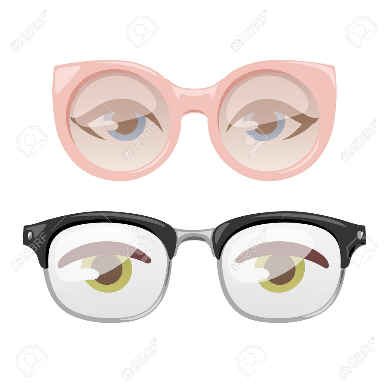 eyeball glasses