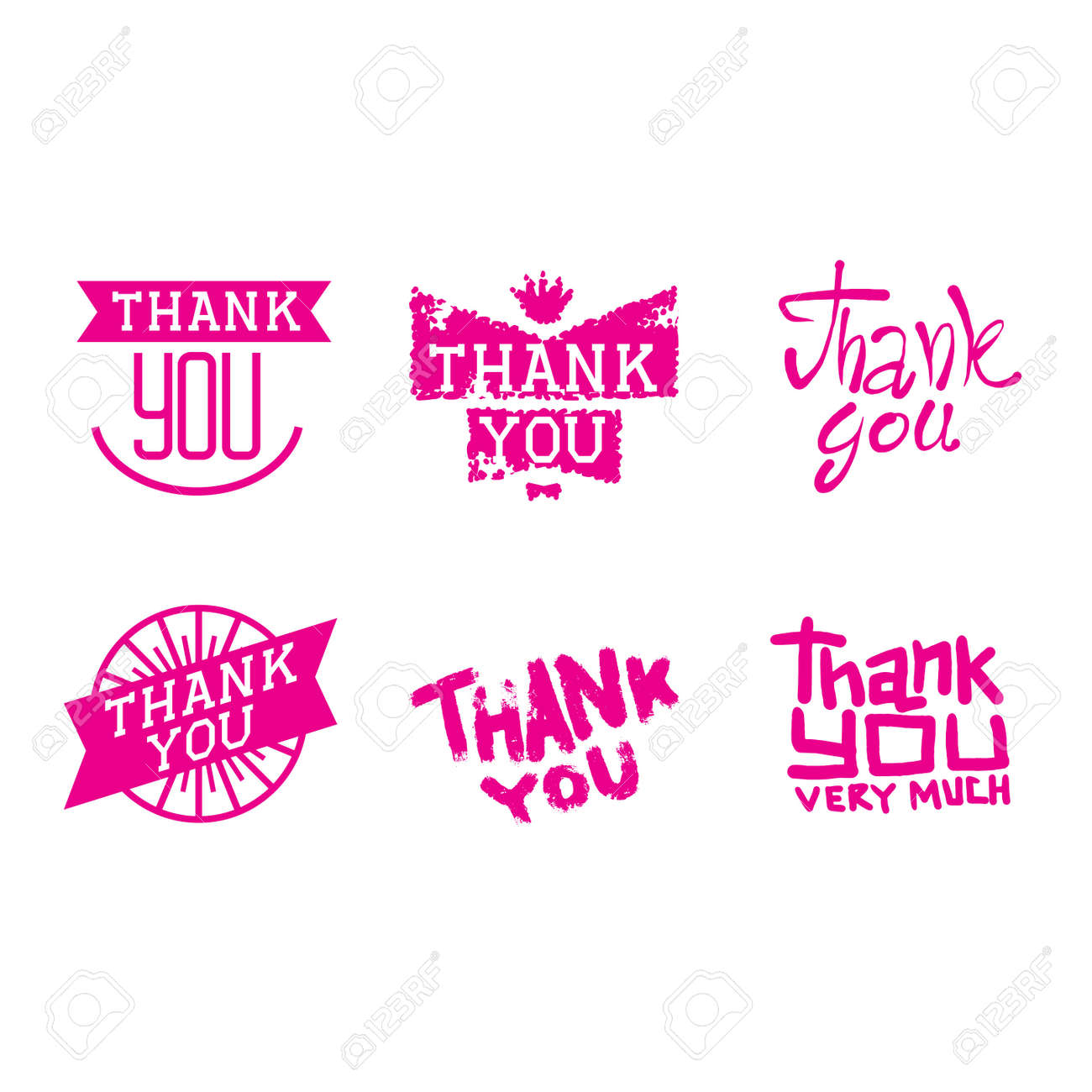 カスタムありがとうテキスト手レタリングです ベクトル イラストありがとうテキスト文字 タイポグラフィの装飾的なデザイン フォントが書道スクリプトの単語を 文字テキストをありがとうございました のイラスト素材 ベクタ Image