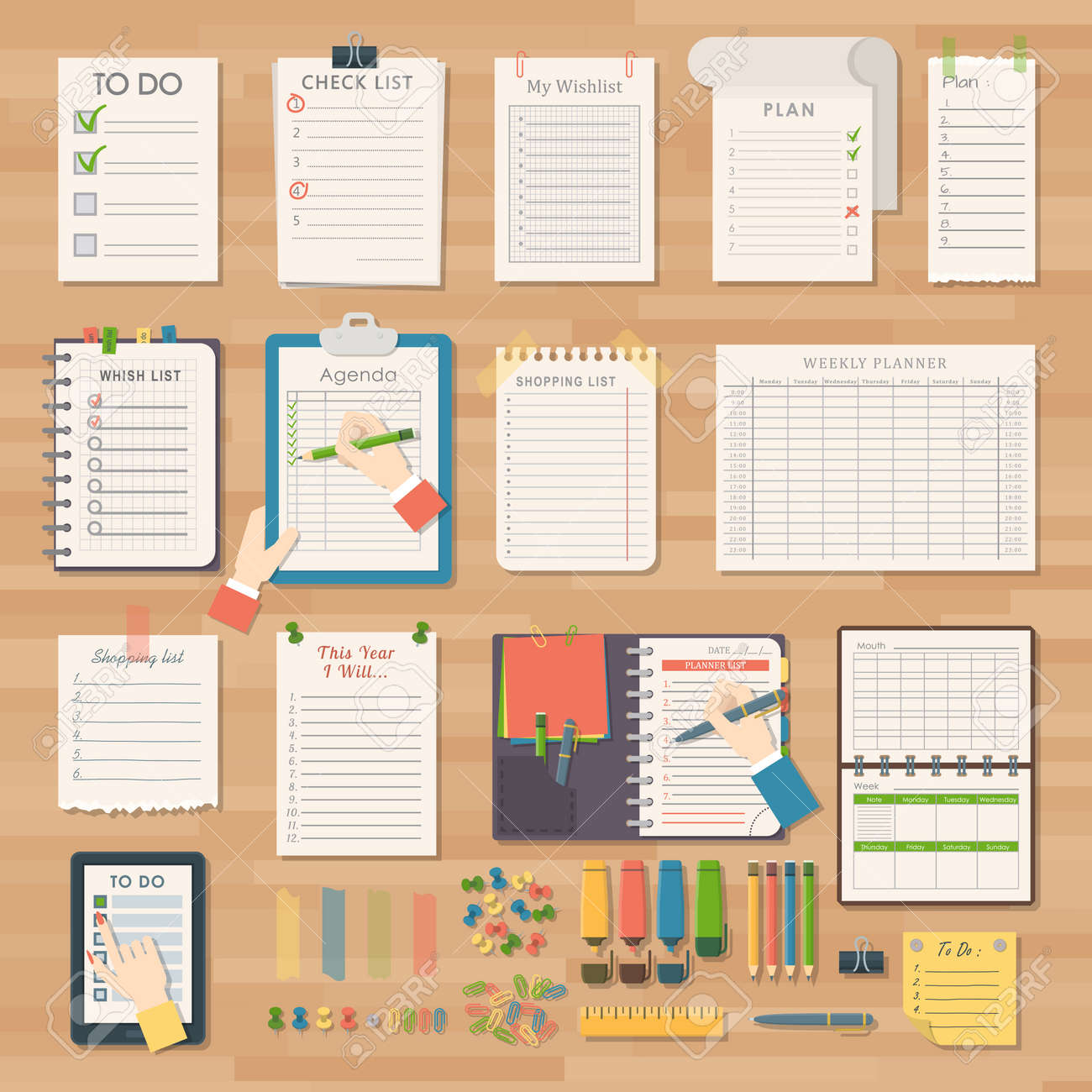 work planner organizer
