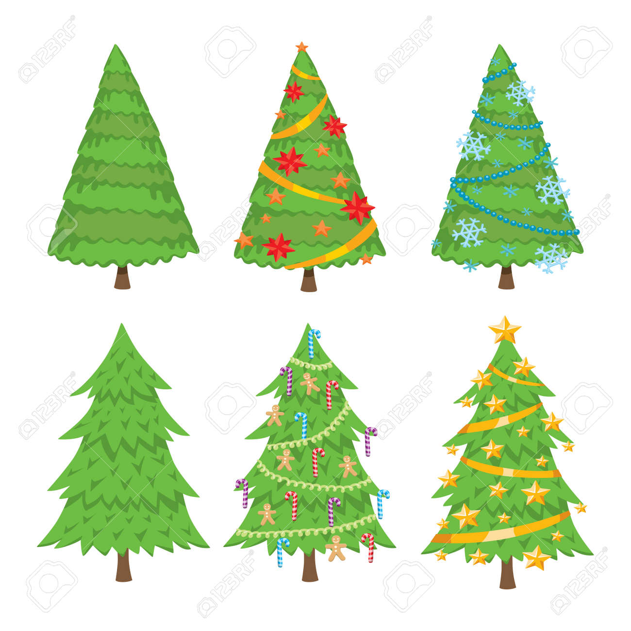 Vecteur De Larbre De Noël De Conception Ornement étoile Noël Cadeau Vacances Célébration Hiver Arbre De Noël Saison Vecteur Décoratif Arbre De Noël