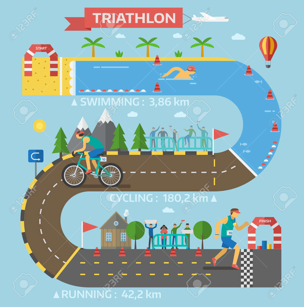Triathlon race infographic presentation template. Progress triathlon race infographic vector with people hurry each step sport icon business. Speed competition concept information. - 67289263 Triathlon race infographic presentation template. Progress triathlon race infographic vector with people hurry each step sport icon business. Speed competition concept information. - 67289263