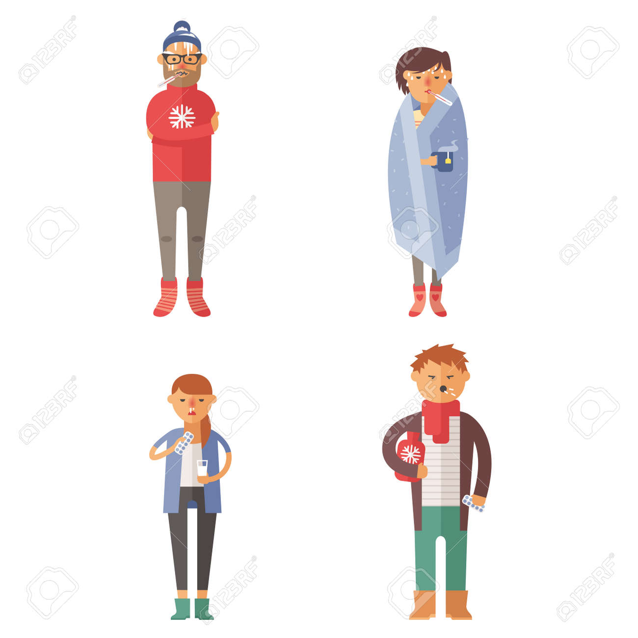 冷たい感じと彼の鼻を吹く病気インフルエンザの人々 はベクトル イラストです のイラスト素材 ベクタ Image 7185 冷たい感じと彼の鼻を吹く病気インフルエンザの人々 はベクトル イラストです のイラスト素材 ベクタ Image 7185