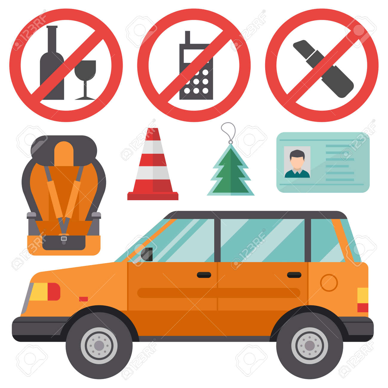 Auto Transport Moto Icon Symbol Vehicule Equipement Service Vehicule Voiture Outils Illustration Vectorielle Clip Art Libres De Droits Vecteurs Et Illustration Image 78153789