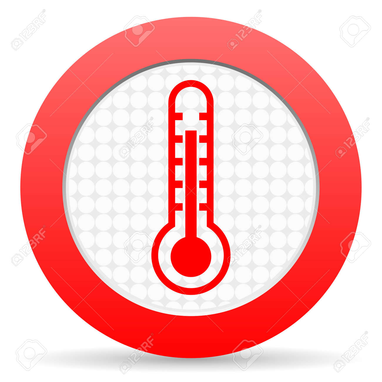 温度計のアイコン の写真素材 画像素材 Image