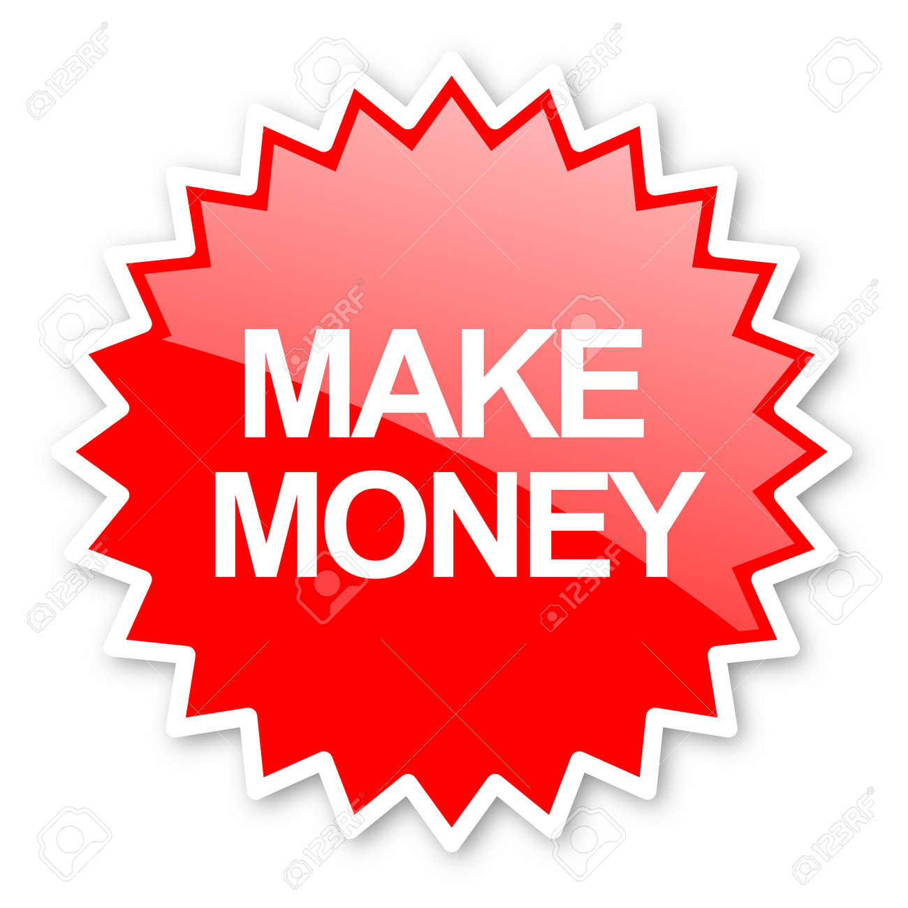 make money red tag