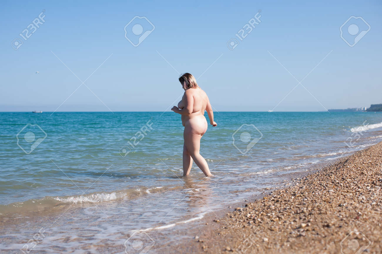Chubby Wife Naked In The Sea Beach Chubby Wife Naked In The Sea Beach