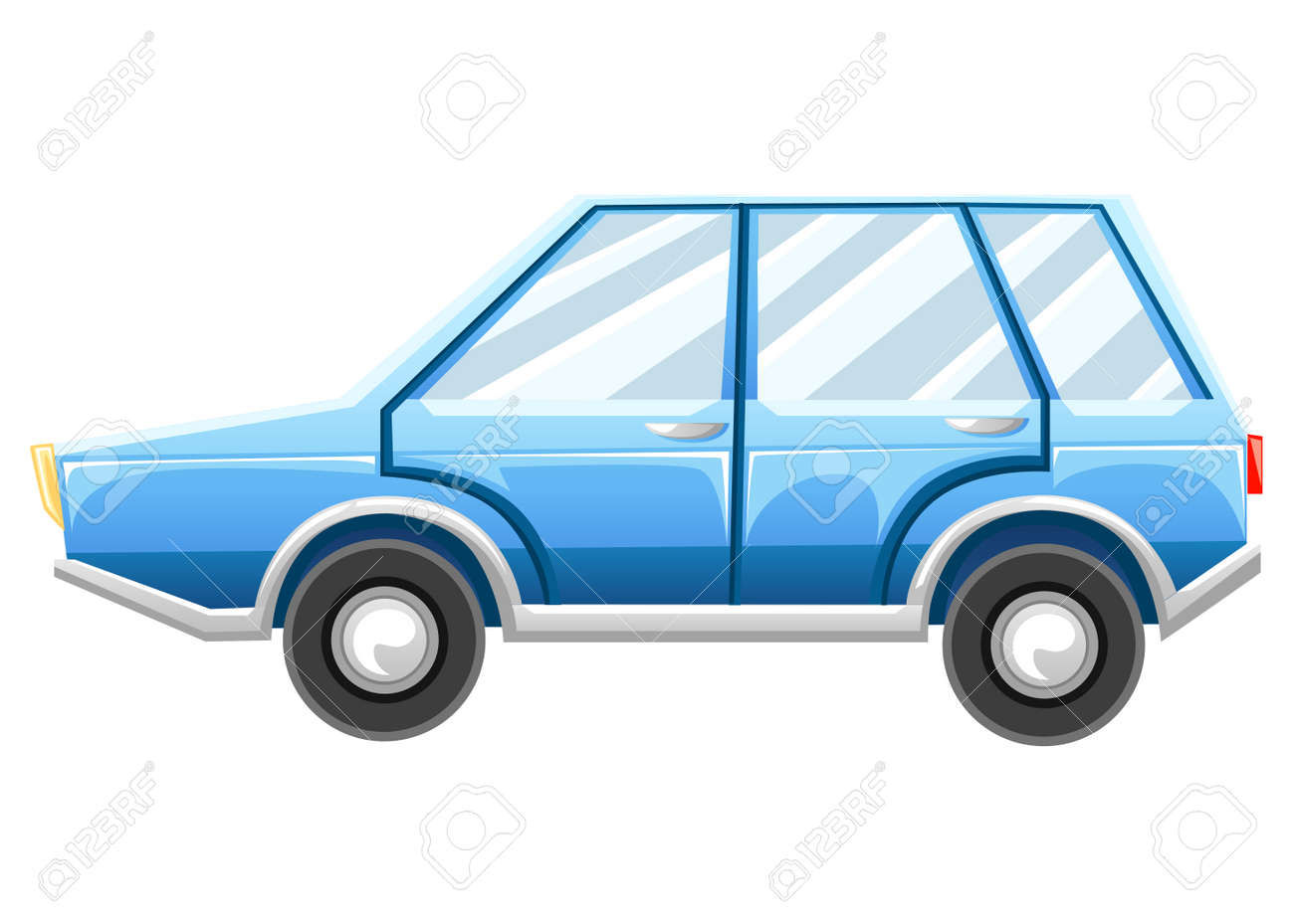 漫画の車は 白い背景に隔離されています 青い車のウェブサイトのページとモバイルアプリのデザイン のイラスト素材 ベクタ Image 漫画の車は 白い背景に隔離されています 青い車のウェブサイトのページとモバイルアプリのデザイン のイラスト素材 ベクタ Image