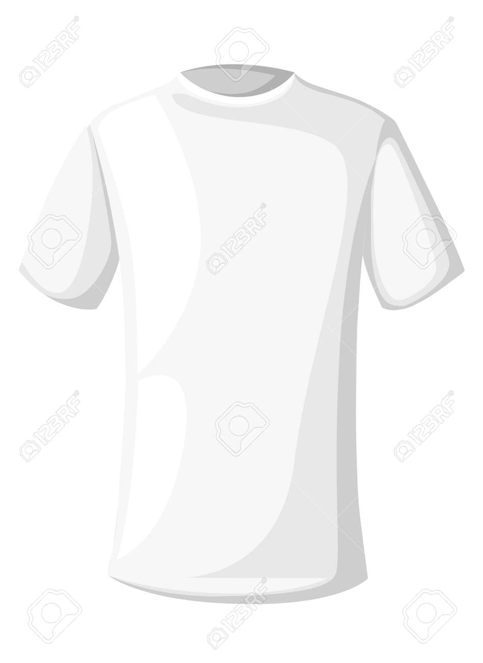 Dibujo Camisetas Blanca Camiseta Blusa Blanca Dibujo Camisa Blanca