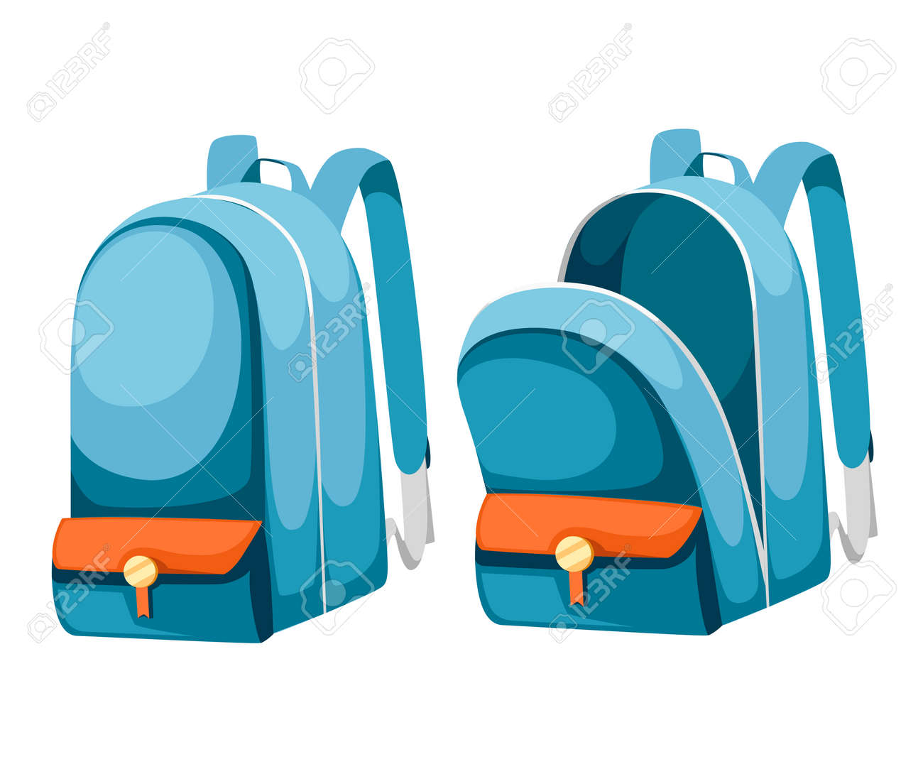flat school bags
