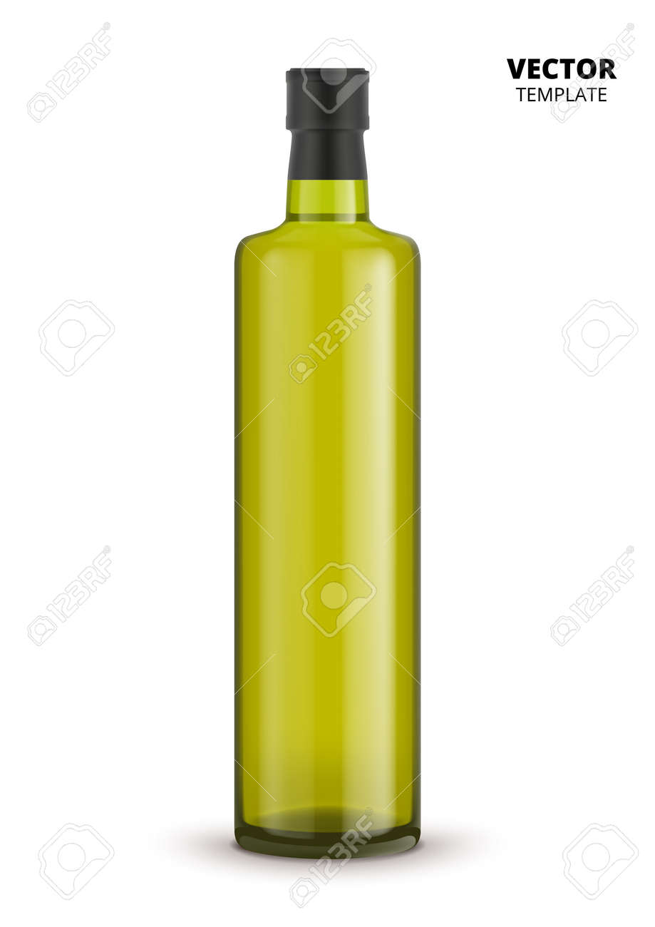 Download Olive Oil Bottle Vector Isolated On White Background Glass Bottle Royalty Free Cliparts Vectors And Stock Illustration Image 71771904