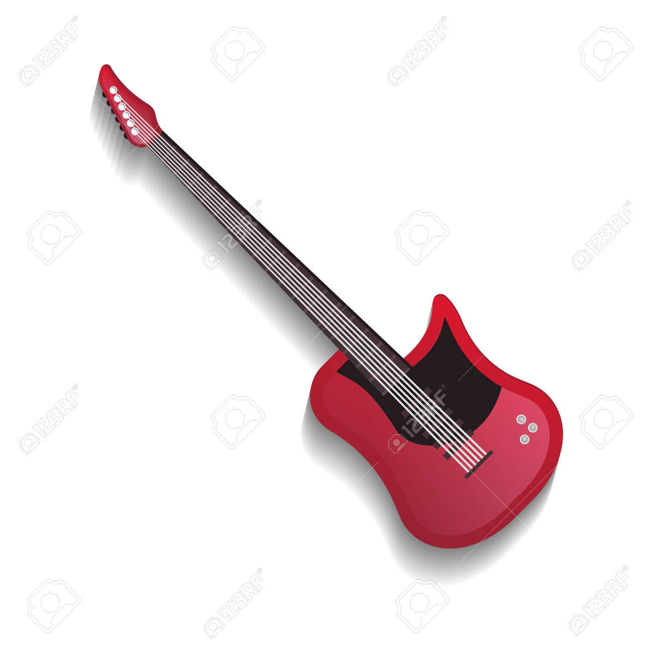 flat guitar toy
