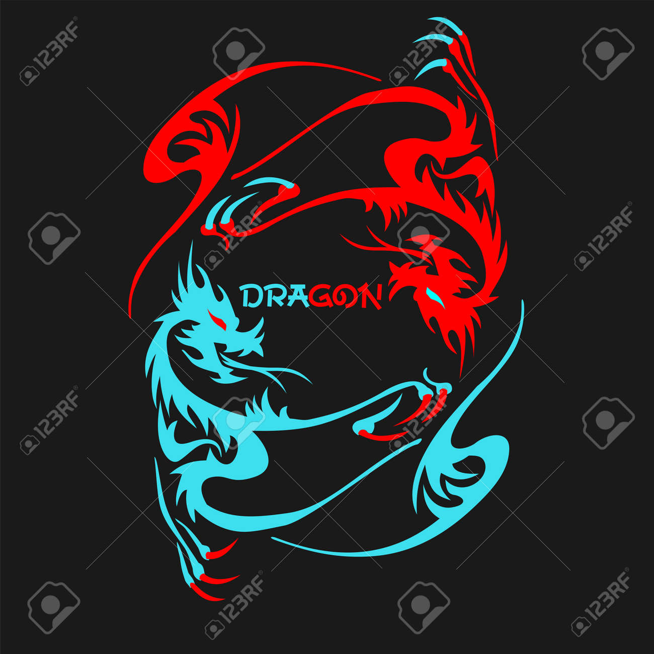 Dragon Graphic T Shirt Design High Quality Print Ready T Shirt Royalty Free Cliparts Vectors And Stock Illustration Image