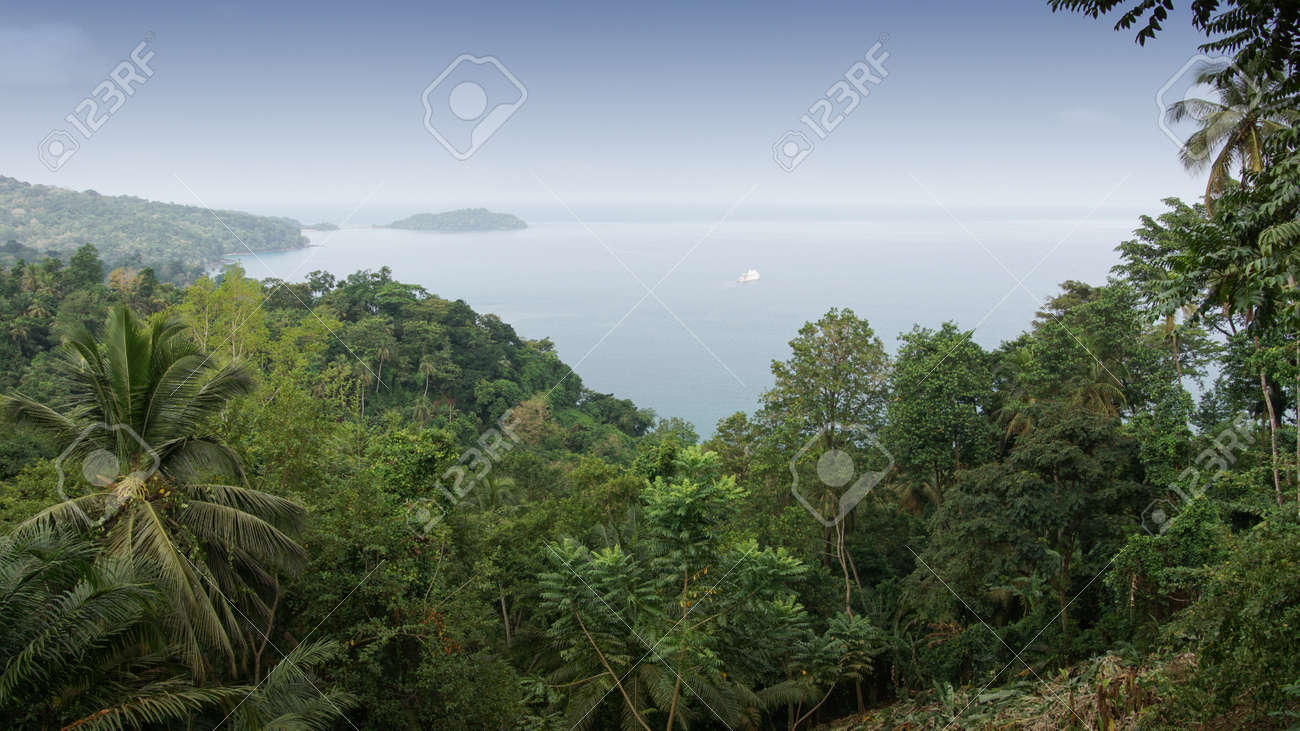 North Coast Of Principe Island Sao Tome And Principe Africa
