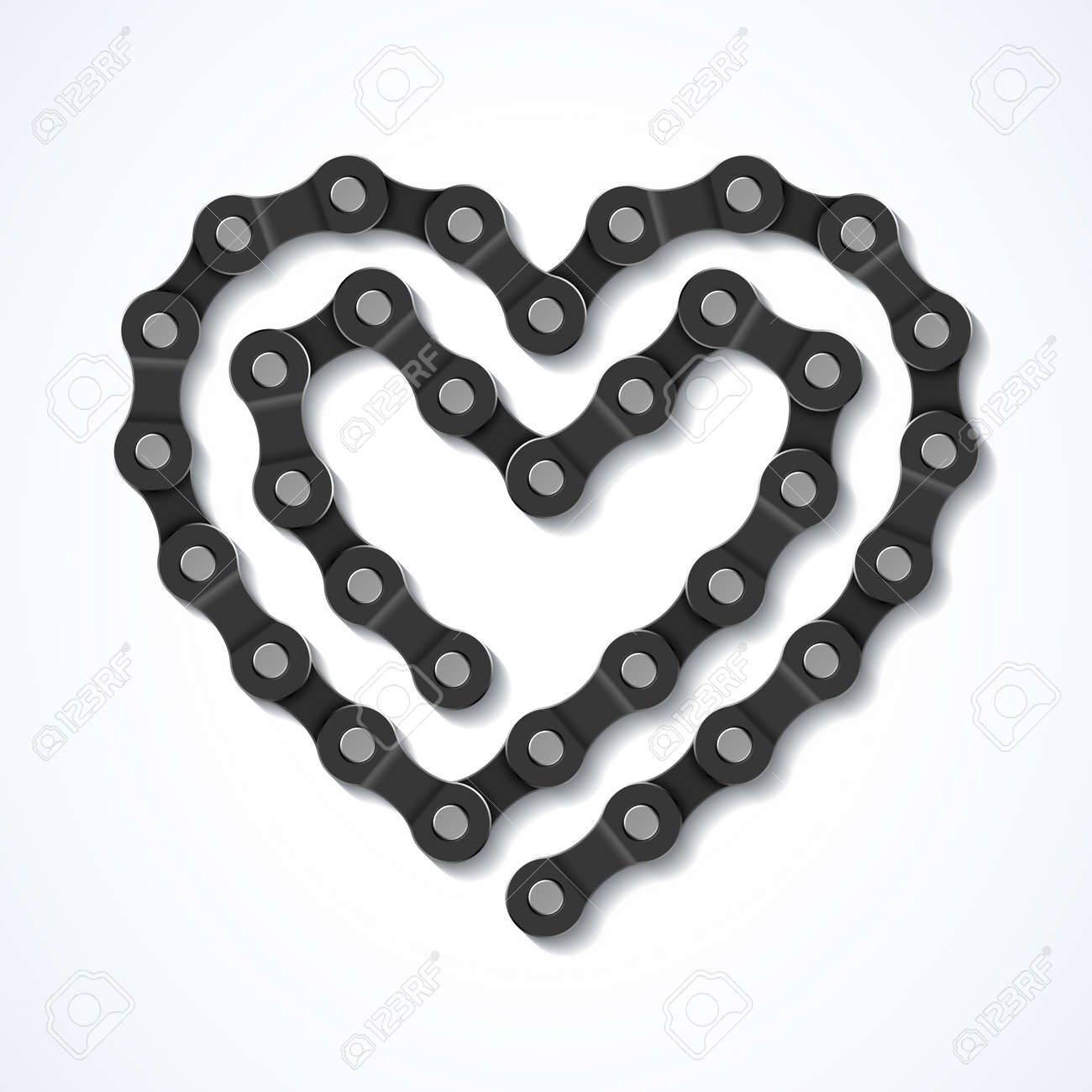 Bicycle Chain Heart Royalty Free SVG, Cliparts, Vectors, and Stock  Illustration. Image 20183742., image size:1300x1300