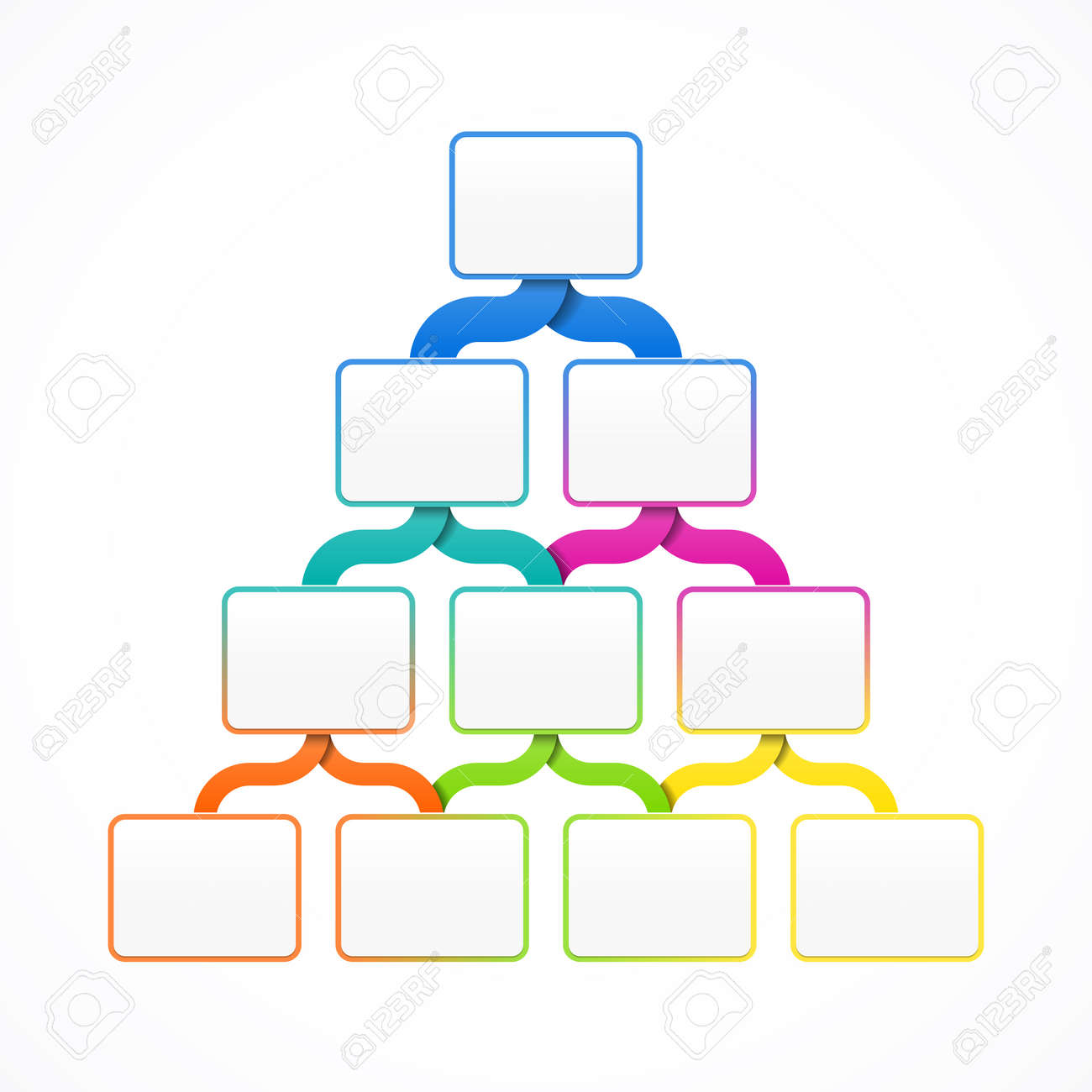 word pyramid template