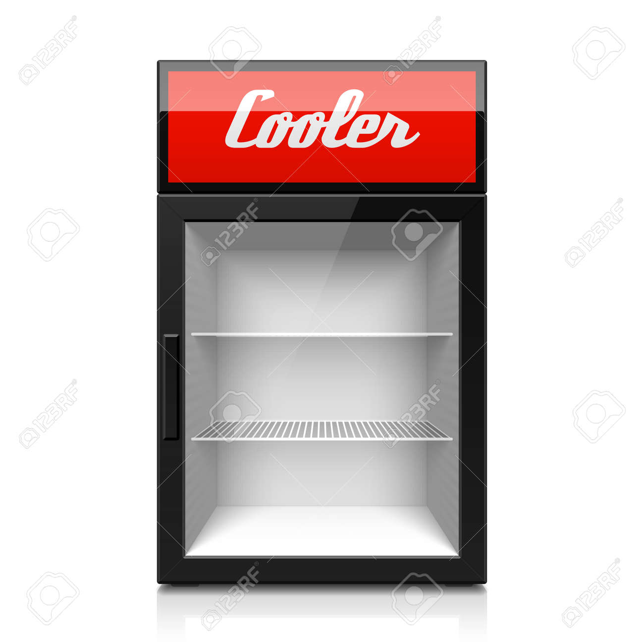 coca cola mini fridge glass door