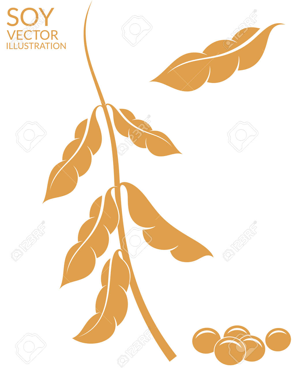 大豆のイラスト素材 ベクタ Image 大豆のイラスト素材 ベクタ Image