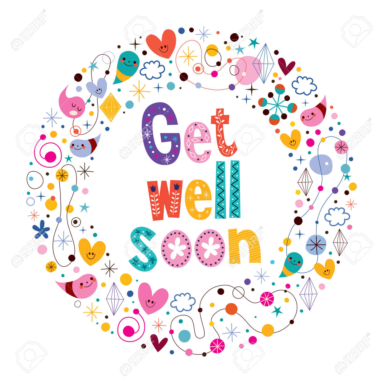 get well soon card card get well soon